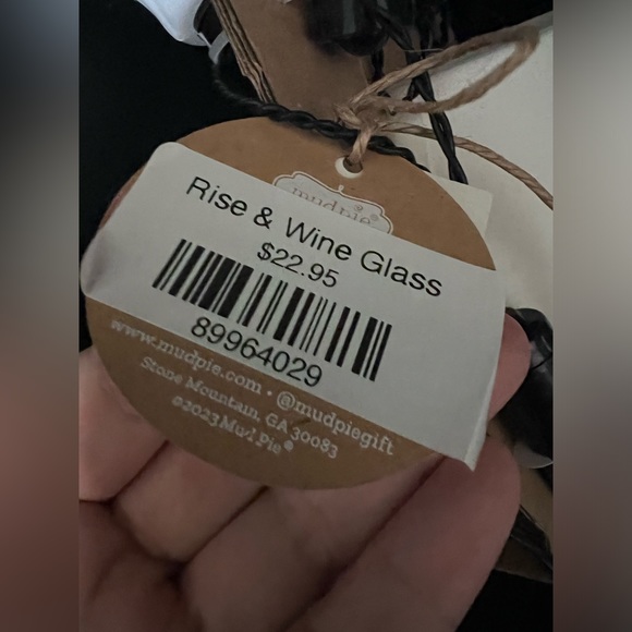 NWT Mud Pie Halloween Set of Light Up Necklace and White Silicone Wine Glass - Picture 3 of 3